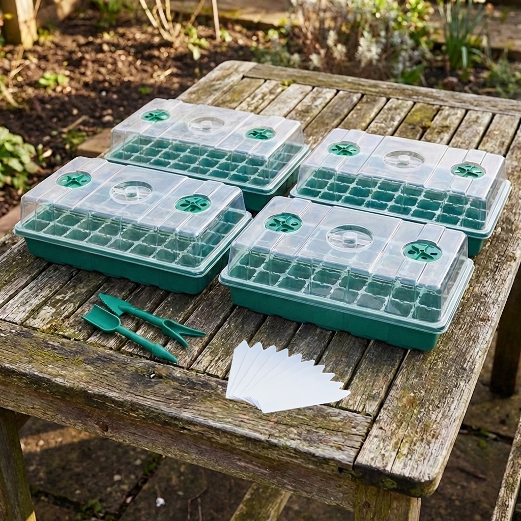 Smart Garden Domes - 12/40 Holes Seed Starter Tray Seedling