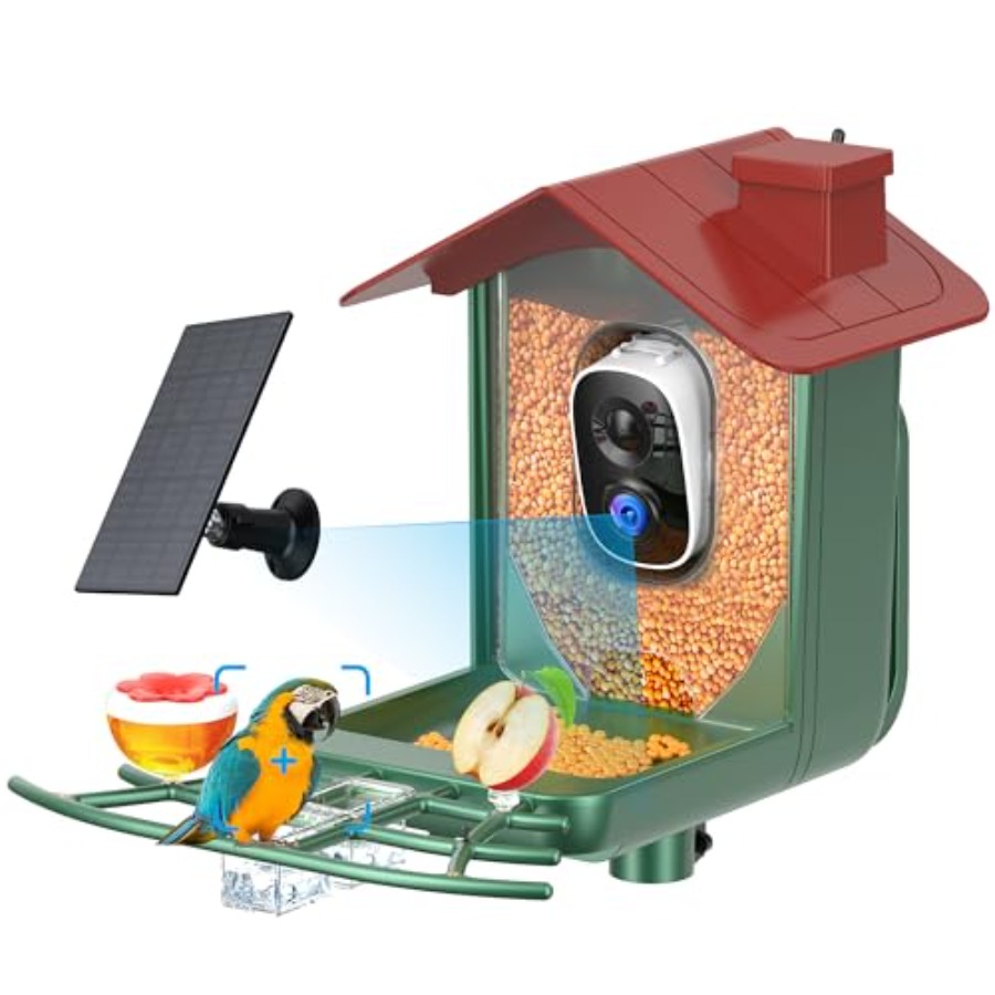 Smart Garden Domes - Smart Bird Feeder with Camera Outdoor: