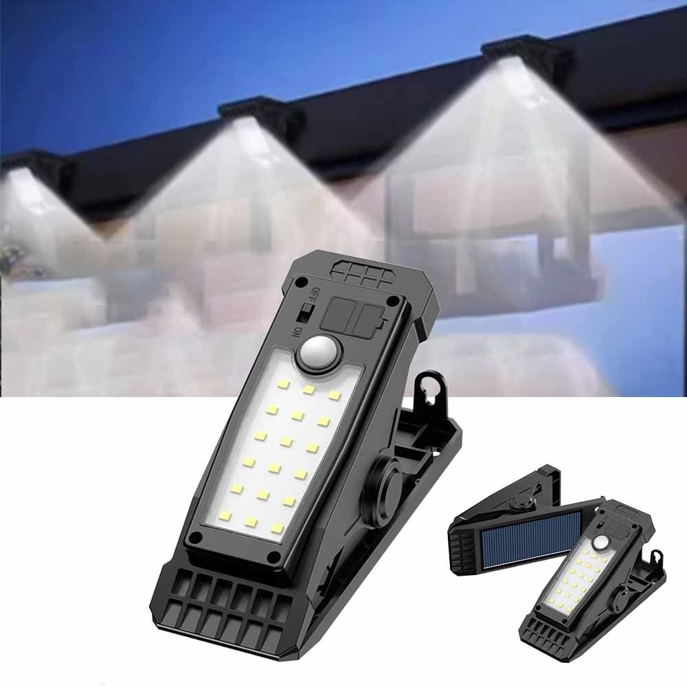 Smart Garden Fence & Balcony Hanging Planter - Clip On Solar Clip-on Lamp Smart