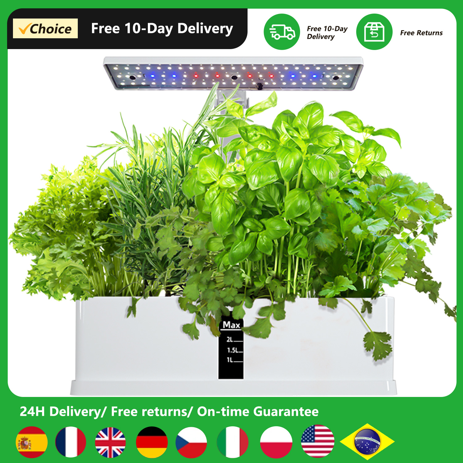Smart Garden Domes - Smart Hydroponics Growing System Indoor Garden