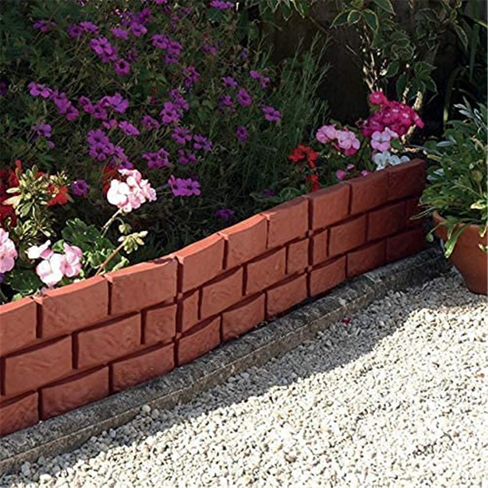 1-8Pcs Imitation Stone Plastic - Smart Garden Edging ulasan dan harga