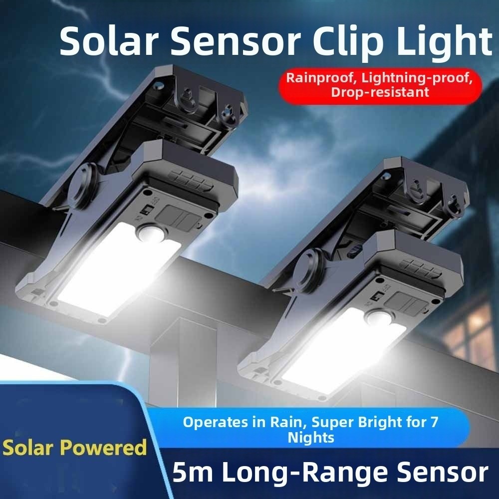 Clip On Solar Clip-on Lamp 3 M - Smart Garden Fence & Balcony Hanging Planter ulasan dan harga