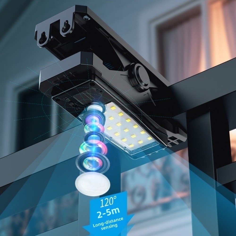 Clip On Solar Clip-on Lamp 3 M - Smart Garden Fence & Balcony Hanging Planter ulasan dan harga