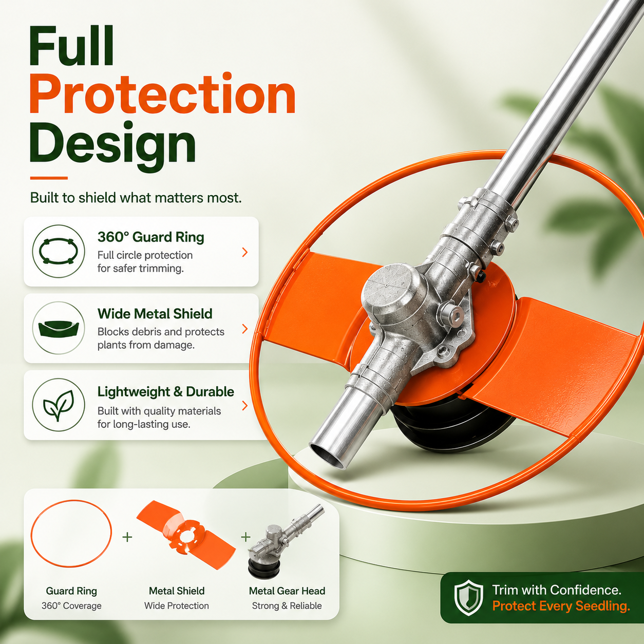 Grass Trimmer Cover, Seedling  - Smart Garden Edging ulasan dan harga