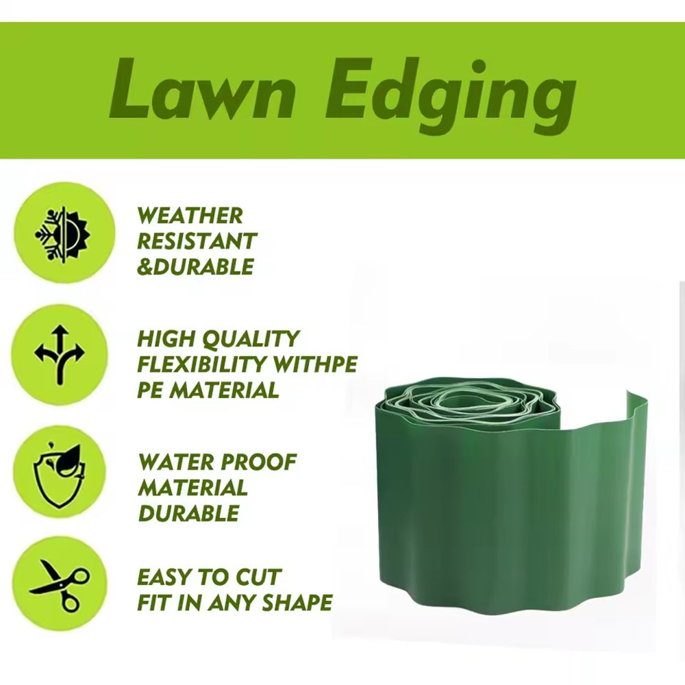 Length-9M Width-10/15/20cm Imi - Smart Garden Edging ulasan dan harga