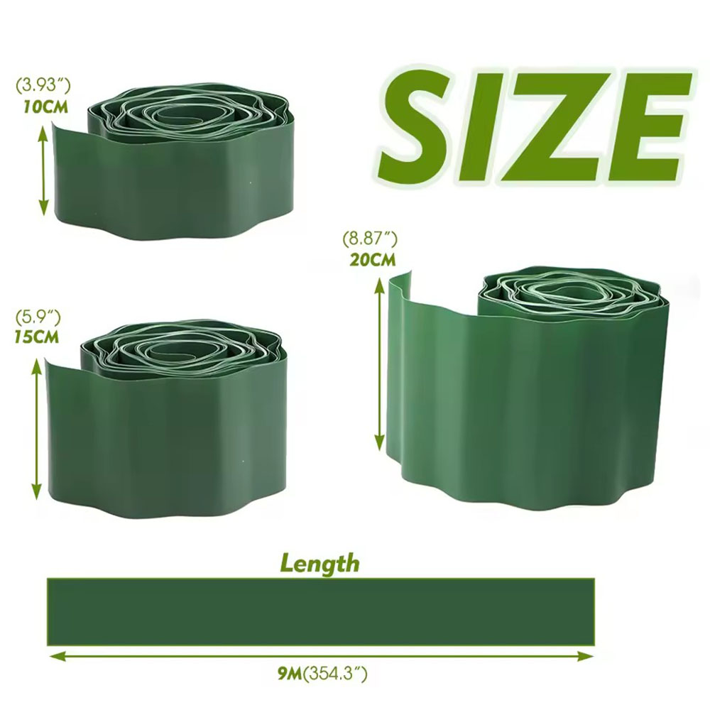 Length-9M Width-10/15/20cm Imi - Smart Garden Edging ulasan dan harga