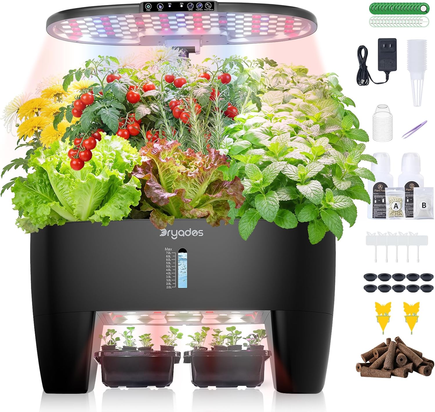 Hydroponic Growing System Kit  - Smart Garden Herb ulasan dan harga