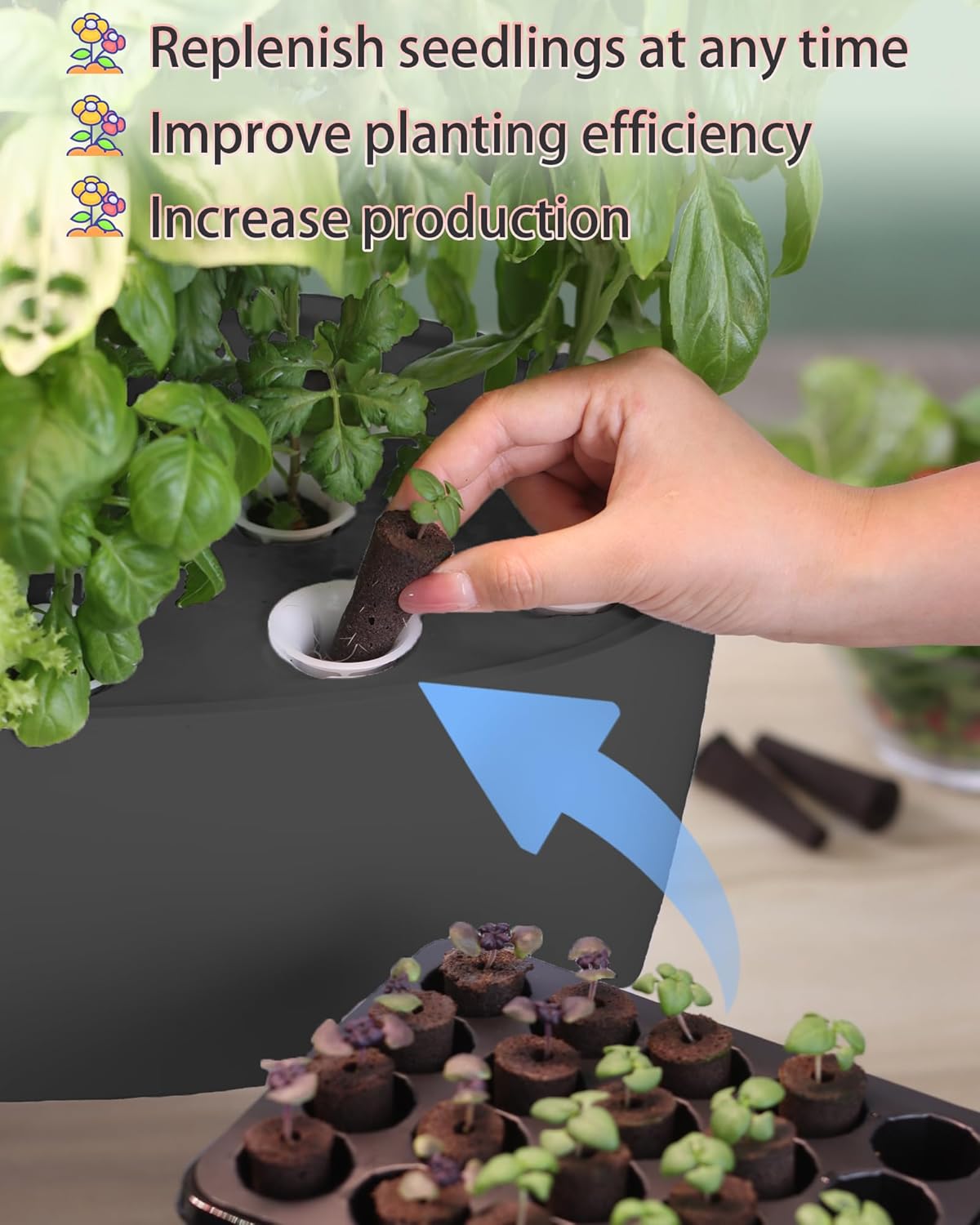 Hydroponic Growing System Kit  - Smart Garden Herb ulasan dan harga