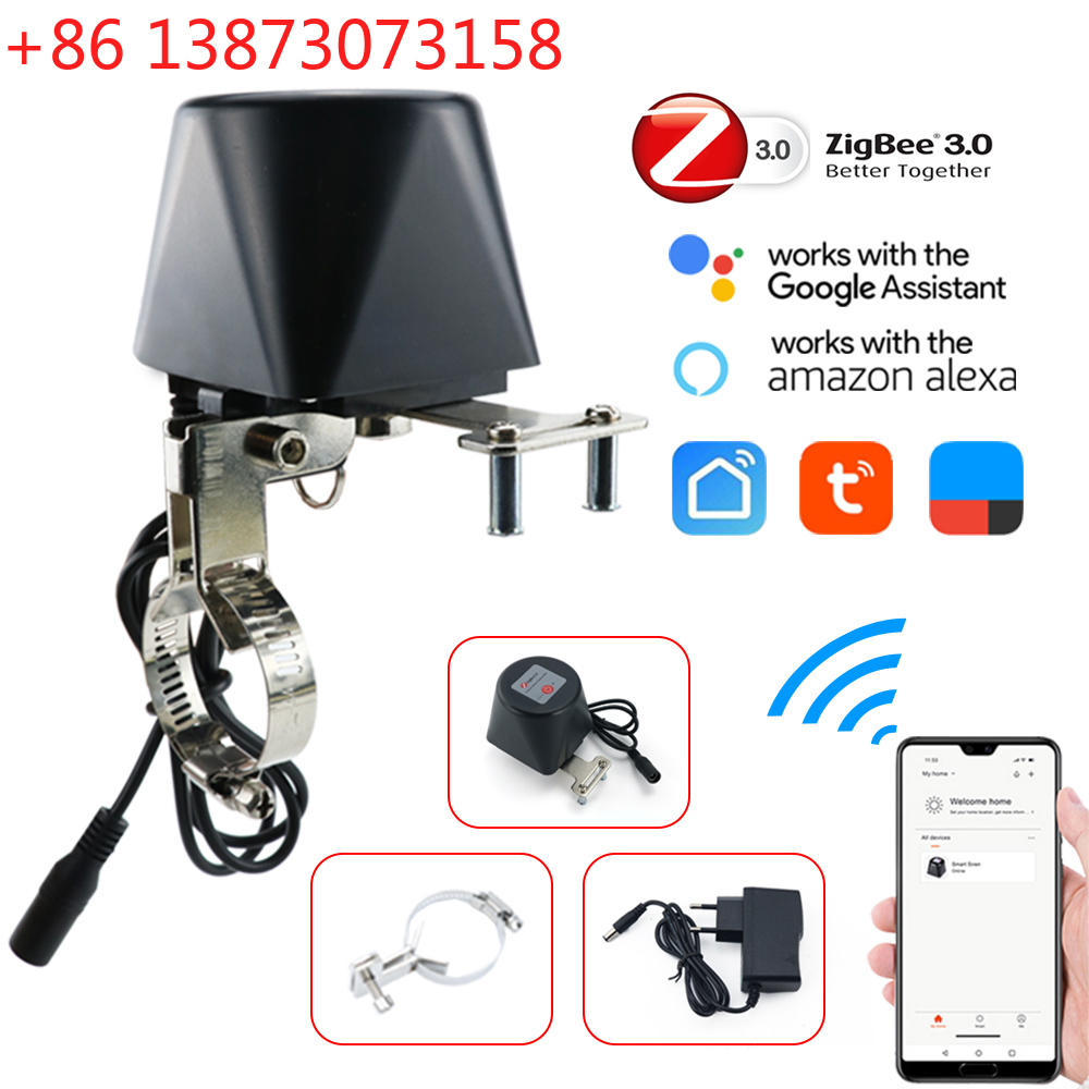 Tuya Zigbee Smart Gas Valve WI - Smart Garden Instructions ulasan dan harga