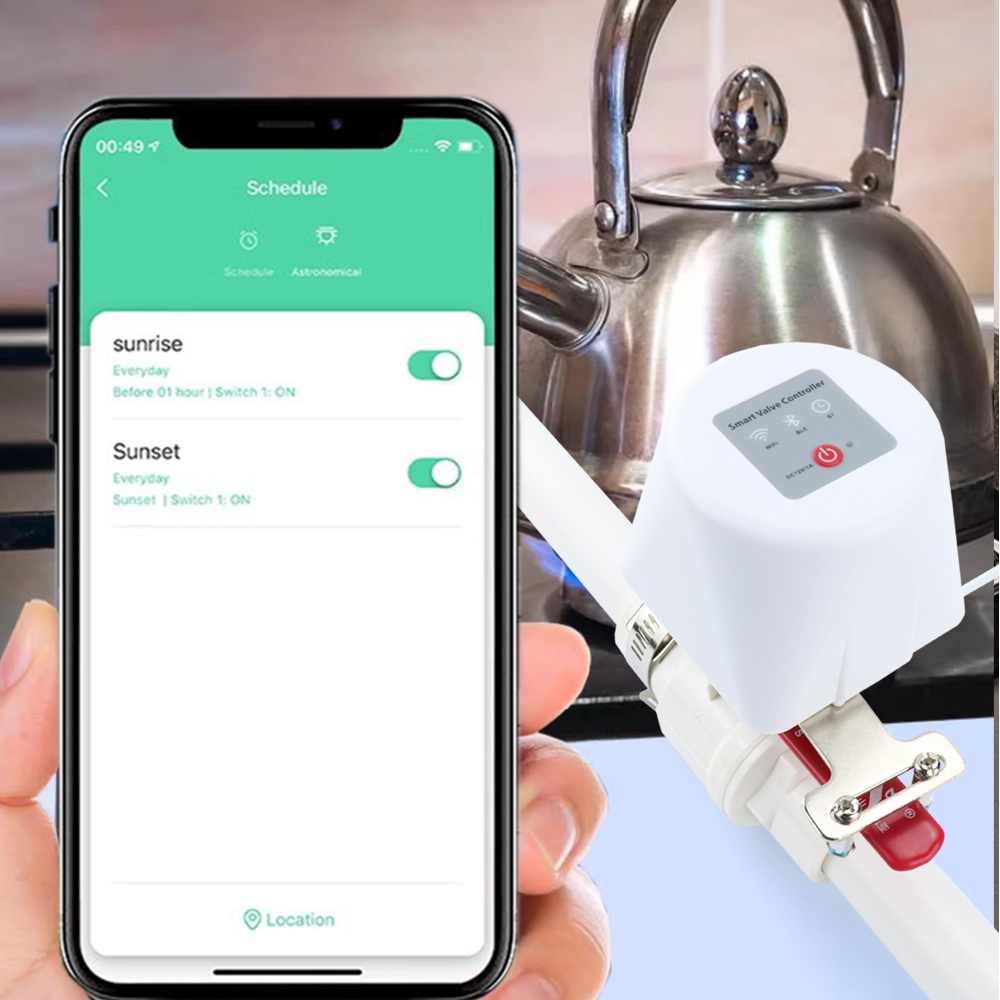 Tuya WiFi Water Valve Wireless - Smart Garden Instructions ulasan dan harga