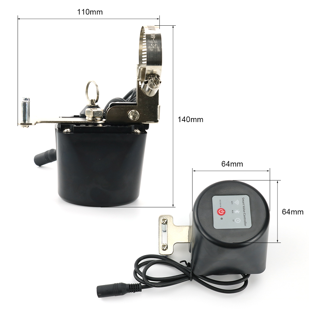 Tuya WiFi Water Valve Wireless - Smart Garden Instructions ulasan dan harga