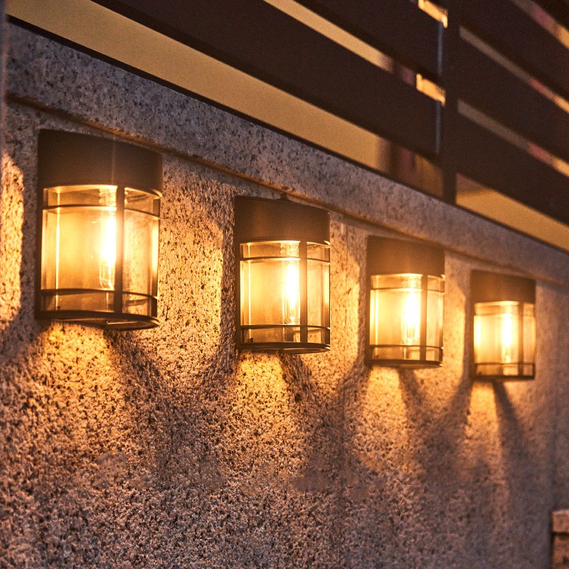 LED Solar Garden Light Outdoor - Smart Garden Fence & Balcony Hanging Planter ulasan dan harga