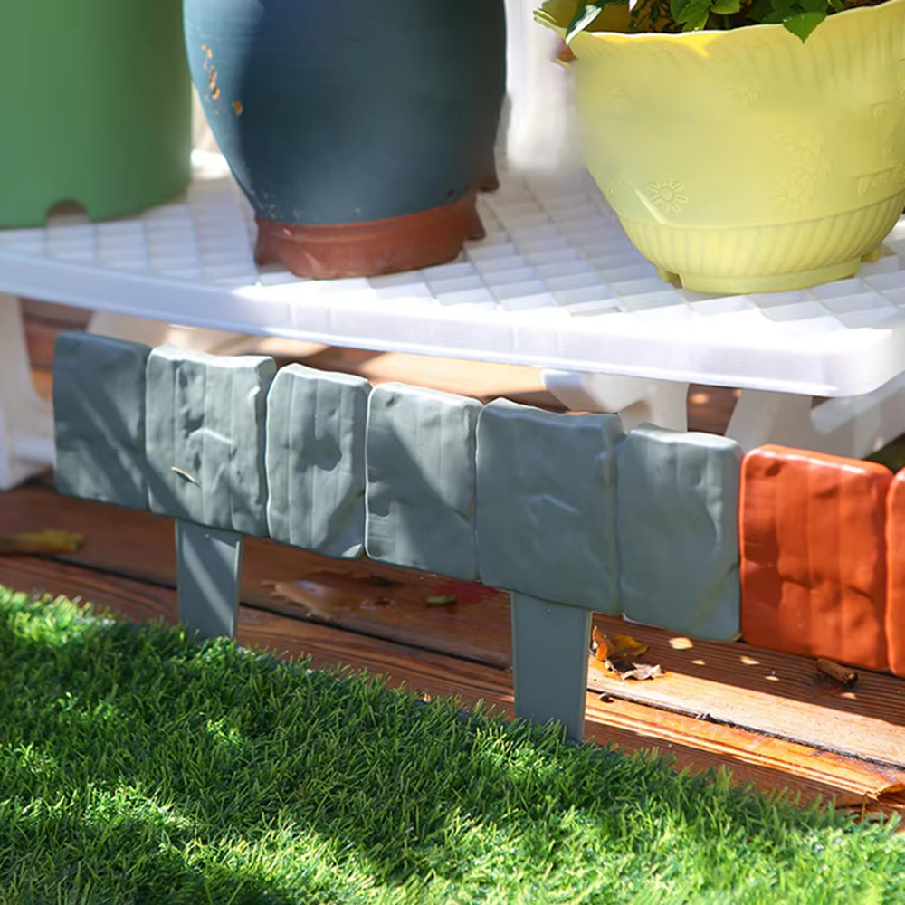 5/10pcs Garden Fence Imitation - Smart Garden Edging ulasan dan harga