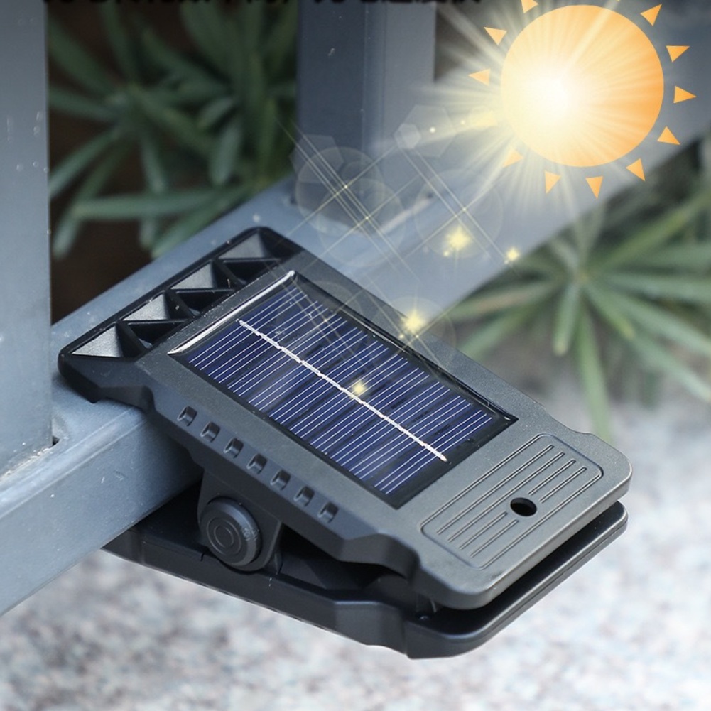 Solar Clamp On Sensor Lights O - Smart Garden Fence & Balcony Hanging Planter ulasan dan harga
