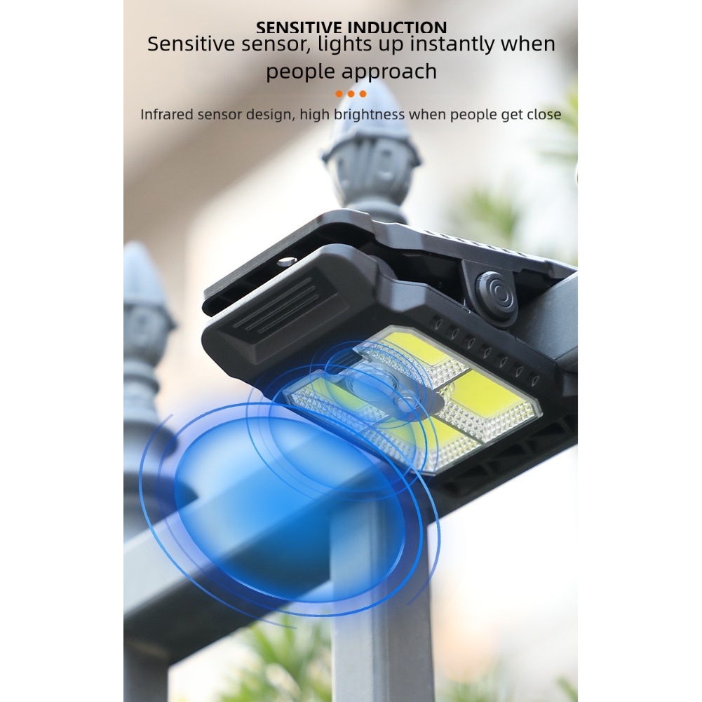 Solar Clamp On Sensor Lights O - Smart Garden Fence & Balcony Hanging Planter ulasan dan harga
