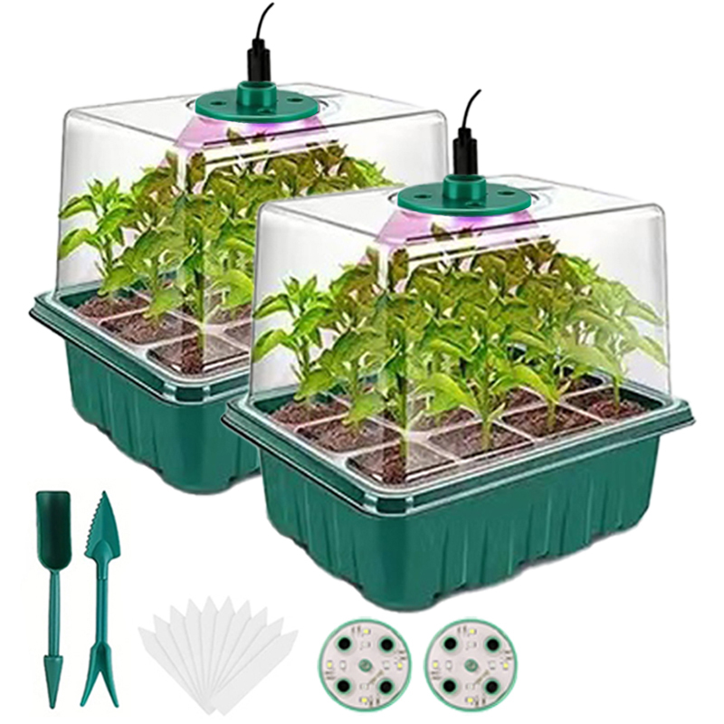 Home Seed Starter Tray with Gr - Smart Garden Domes ulasan dan harga