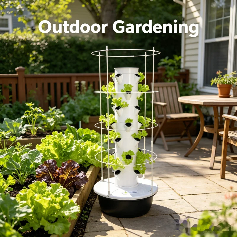 Smart Vertical Hydroponic Towe - Smart Garden Herb ulasan dan harga