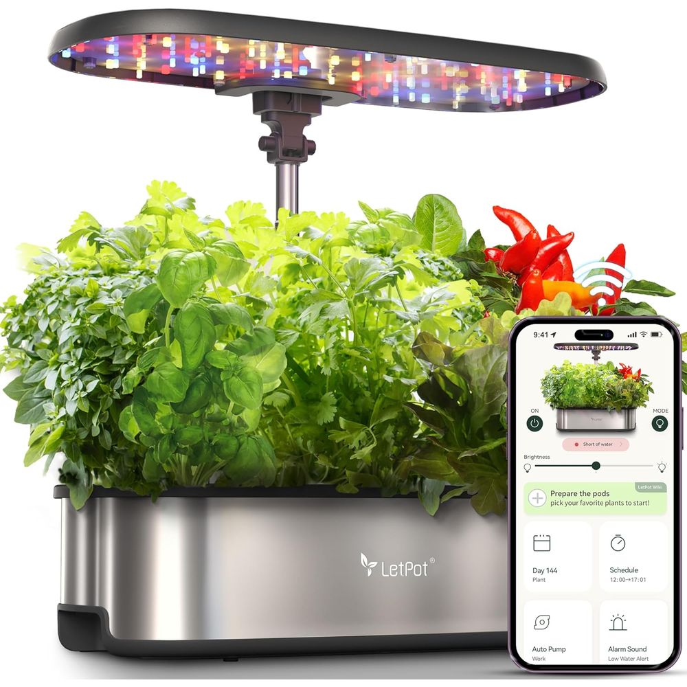 12-Pod Hydroponic Herb Garden  - Smart Garden Herb ulasan dan harga