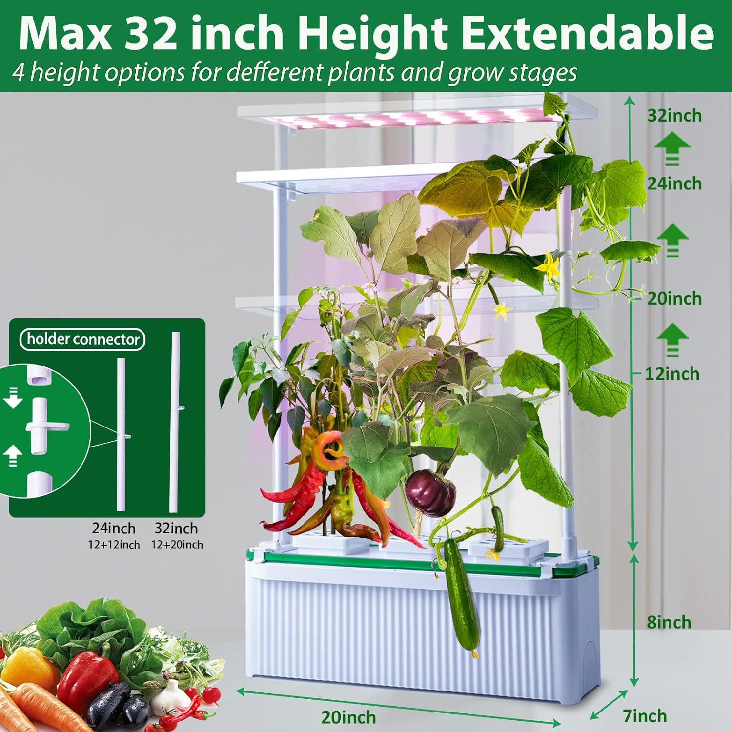 Large Hydroponics Growing Syst - Smart Garden Trellis ulasan dan harga
