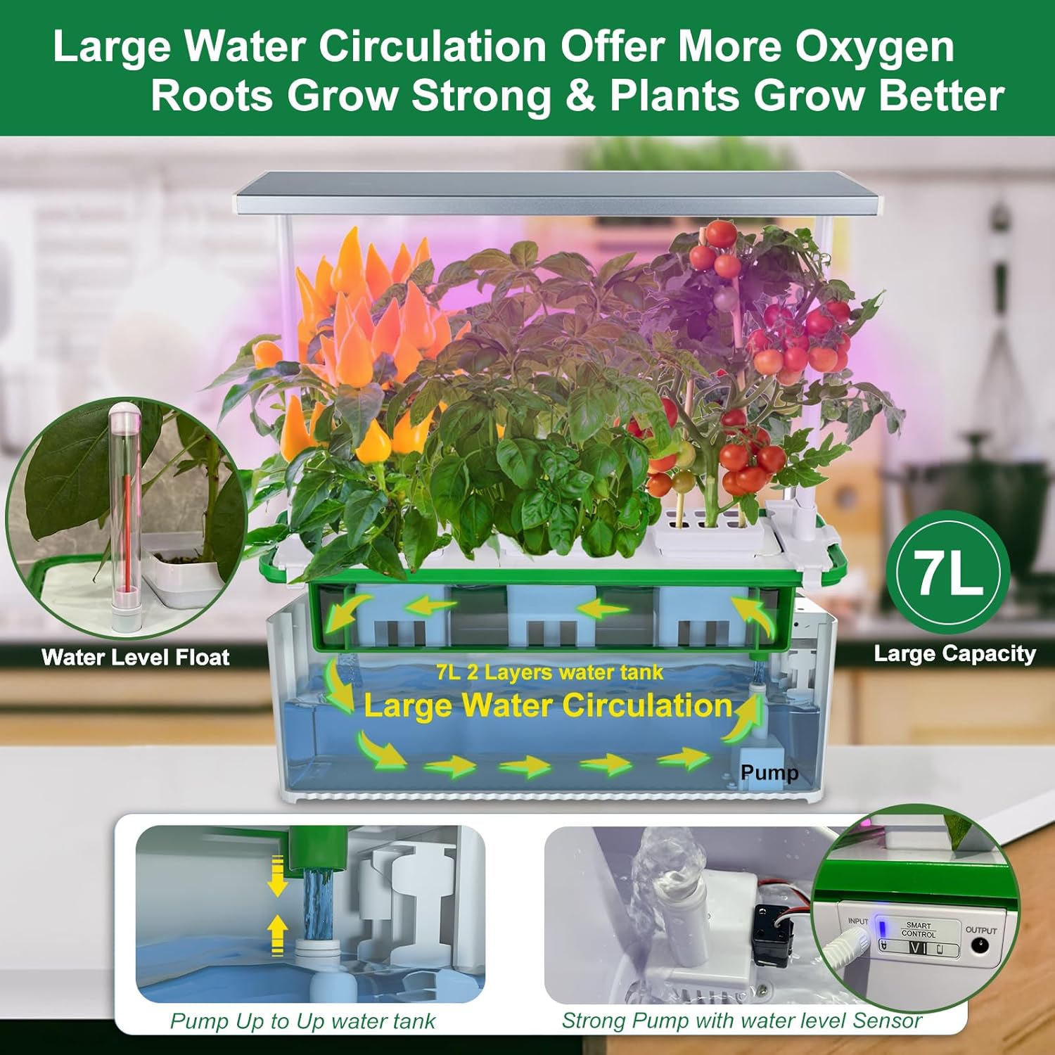 Large Hydroponics Growing Syst - Smart Garden Trellis ulasan dan harga