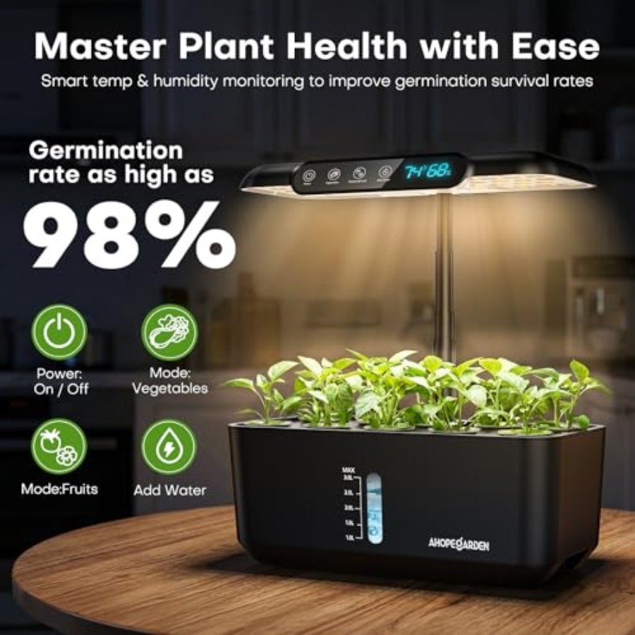 Hydroponics Growing System Her - Smart Garden Herb ulasan dan harga