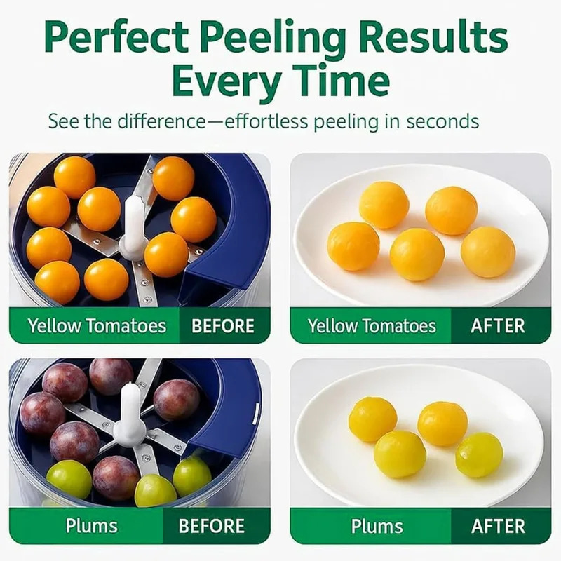 Automatic Grape Peeler, Electr - Smart Garden Kitchen ulasan dan harga