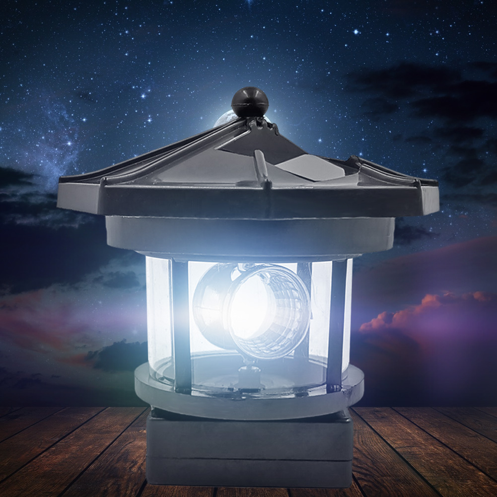 Lighthouse Shape Solar LED Lig - Smart Garden Fence & Balcony Hanging Planter ulasan dan harga