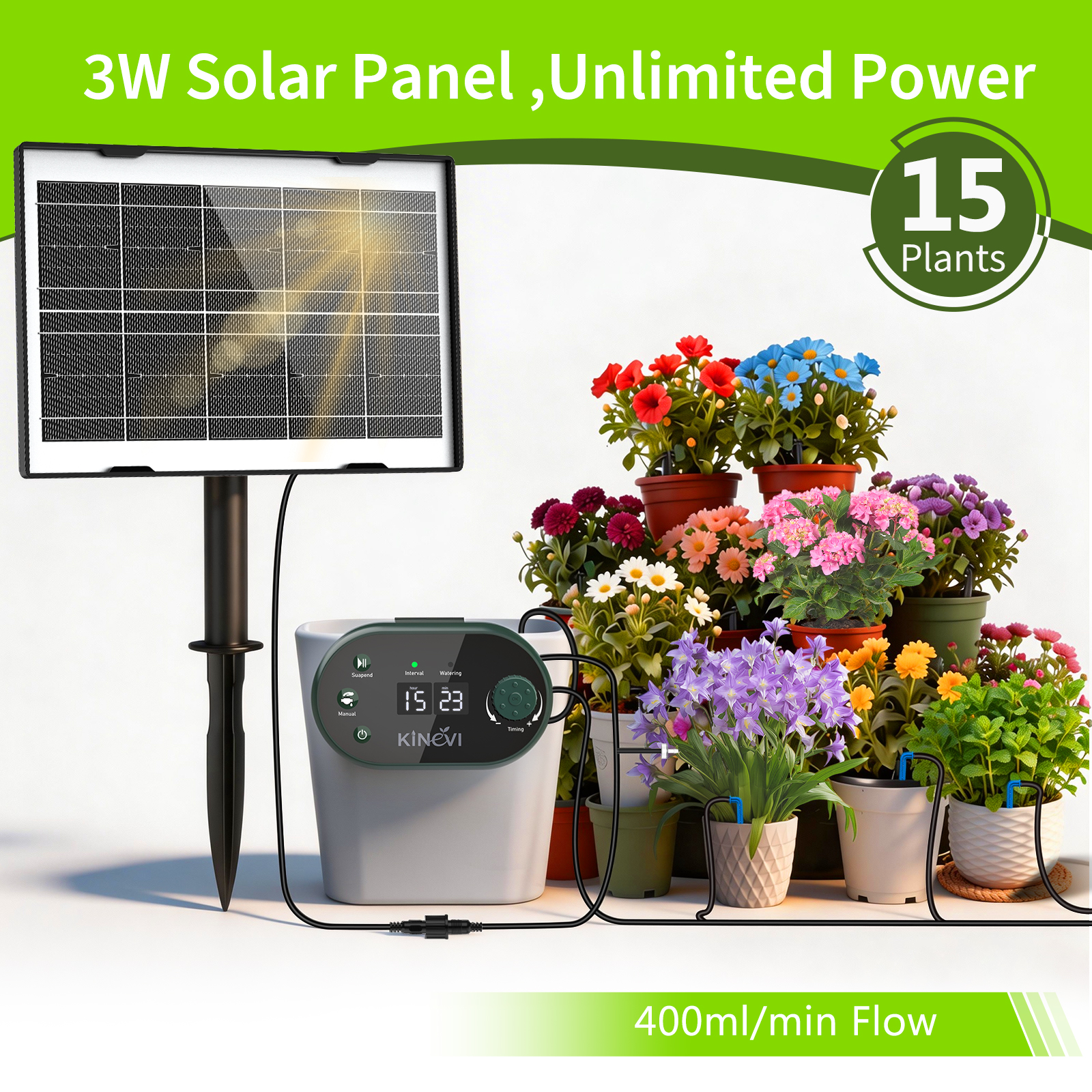 Solar Irrigation System Automa - Smart Garden Kitchen ulasan dan harga