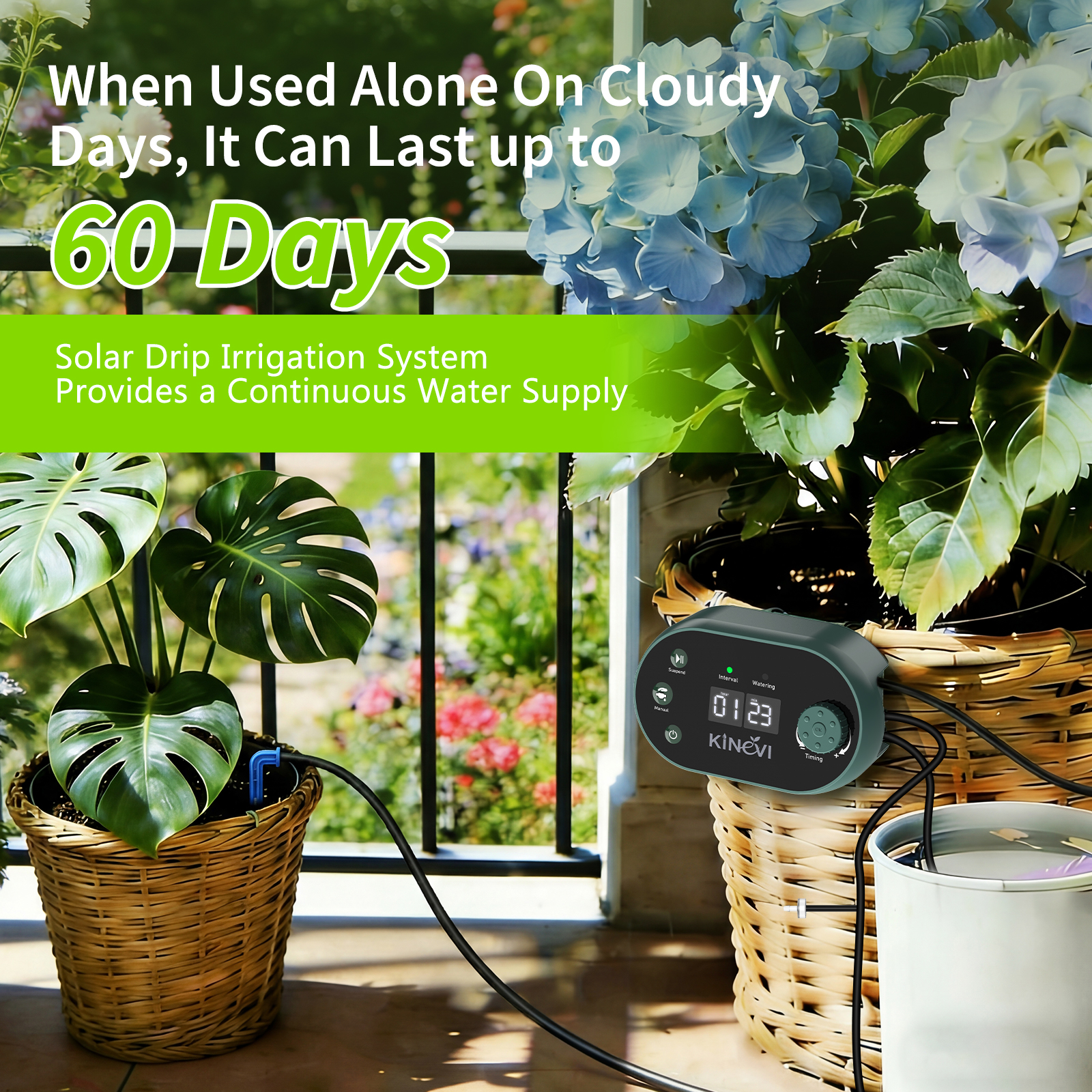 Solar Irrigation System Automa - Smart Garden Kitchen ulasan dan harga