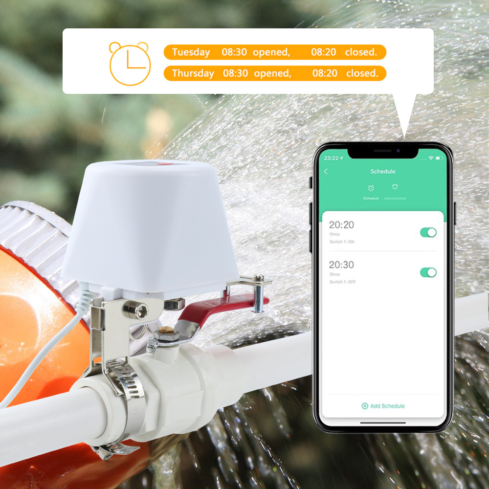 Tuya Zigbee 3.0 Water Valve Wi - Smart Garden Instructions ulasan dan harga