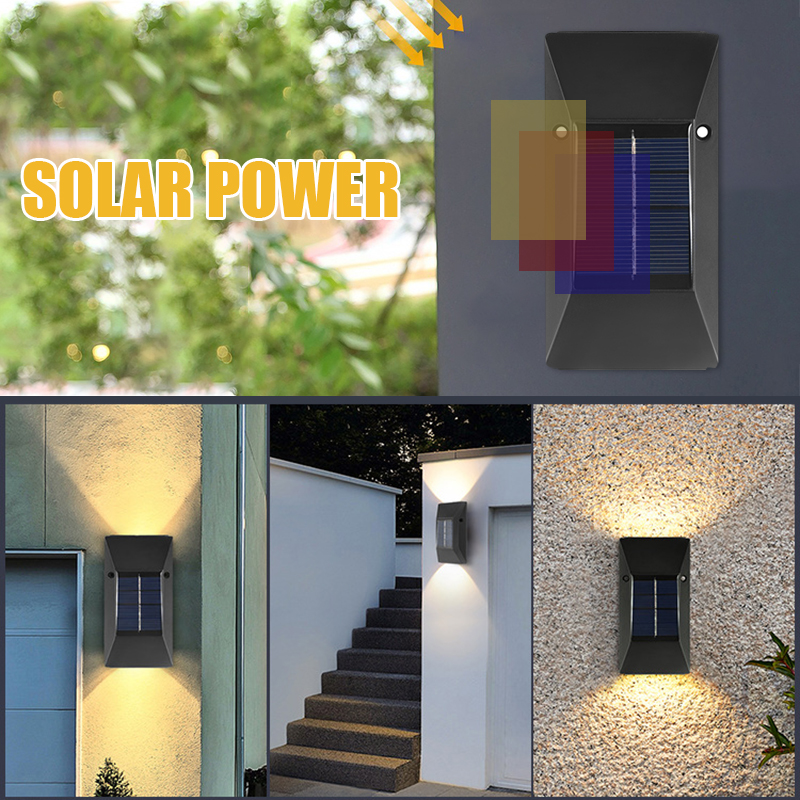1/2/4/6/8PCS Smart LED Solar L - Smart Garden Fence & Balcony Hanging Planter ulasan dan harga