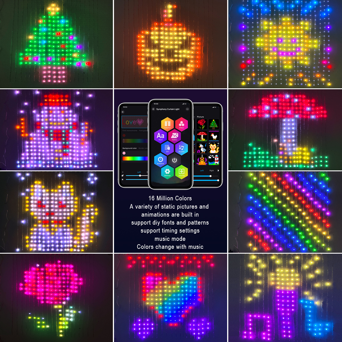 Colour Changing Smart Christma - Smart Garden Logo ulasan dan harga
