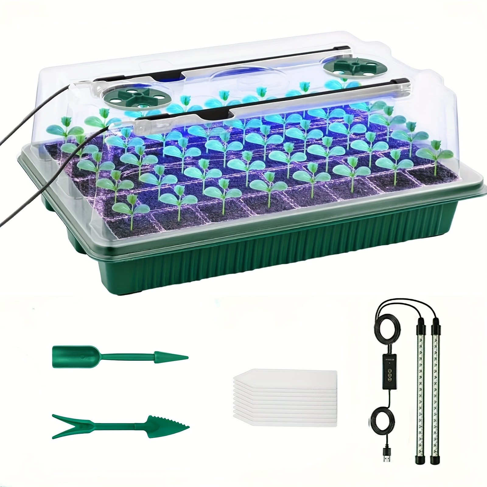 Seed Starter Trays With High D - Smart Garden Domes ulasan dan harga