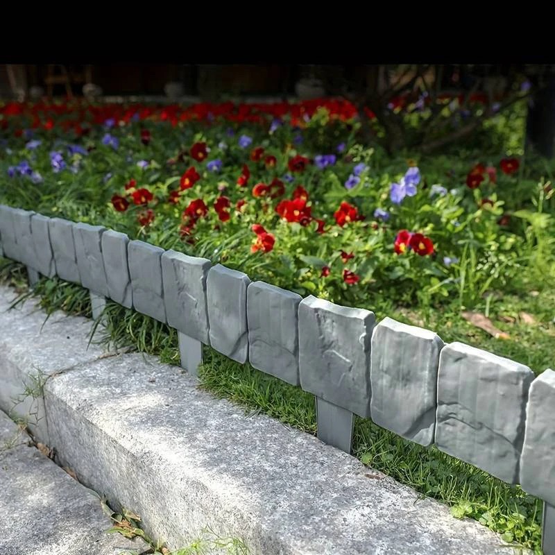 10pcs Plastic Garden Edging Bo - Smart Garden Edging ulasan dan harga