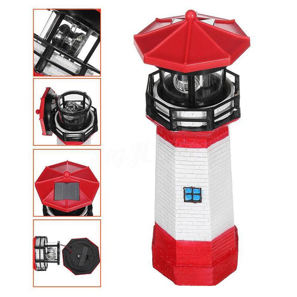Lighthouse Shape Solar LED Lig - Smart Garden Fence & Balcony Hanging Planter ulasan dan harga