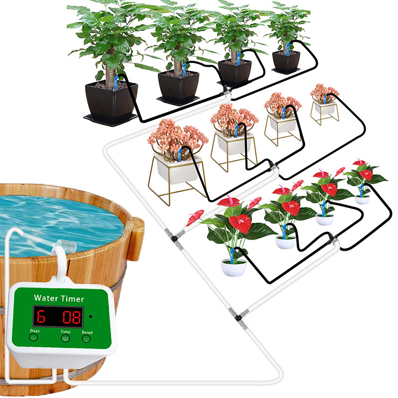 Automatic Drip Irrigation Syst - Smart Garden Domes ulasan dan harga