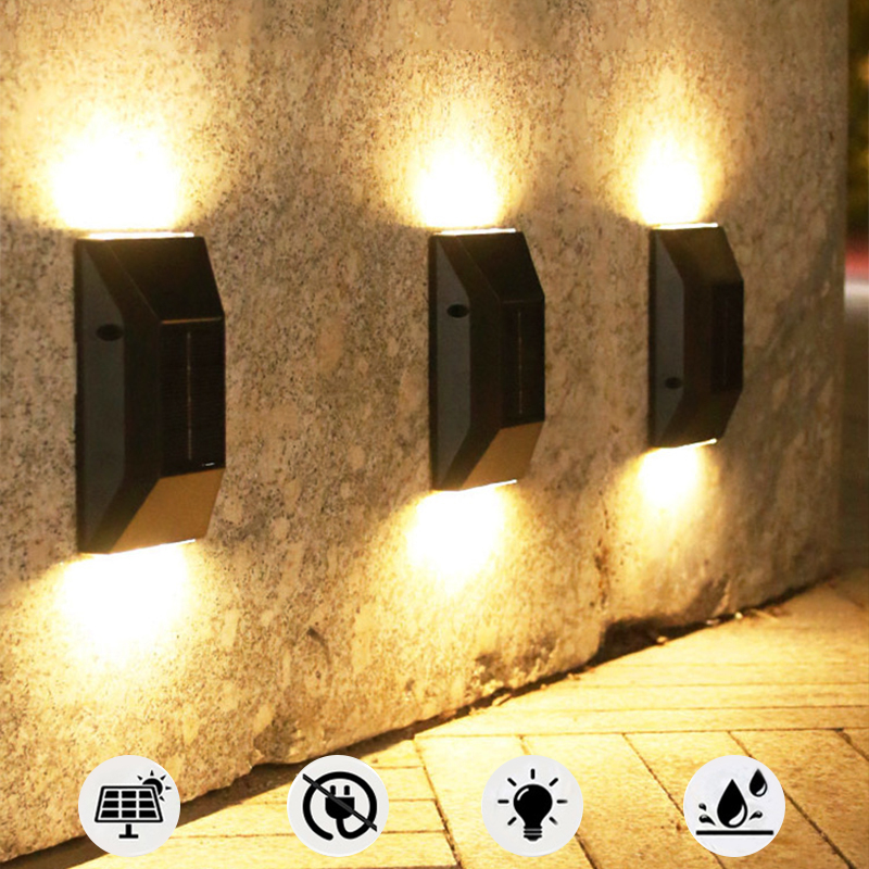 1~8pcs Smart Solar LED Light O - Smart Garden Fence & Balcony Hanging Planter ulasan dan harga