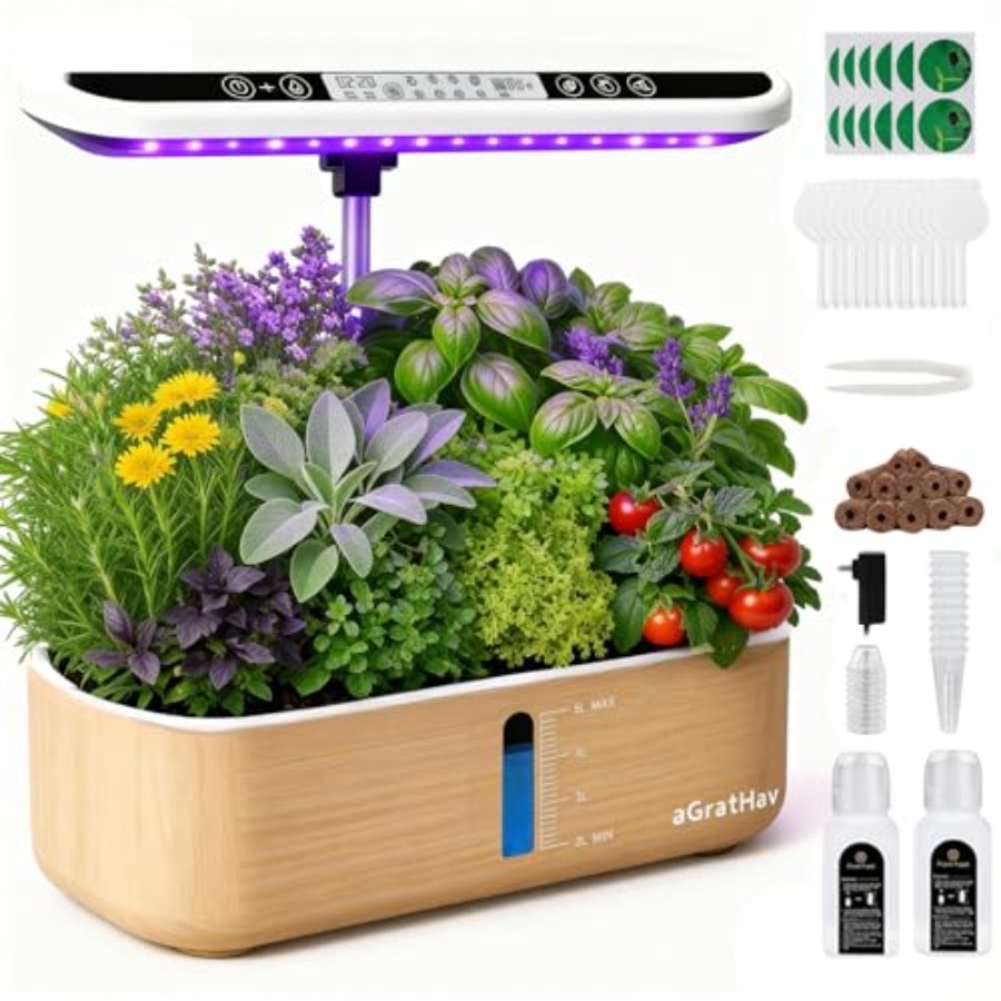 Hydroponics Growing System Kit - Smart Garden Herb ulasan dan harga