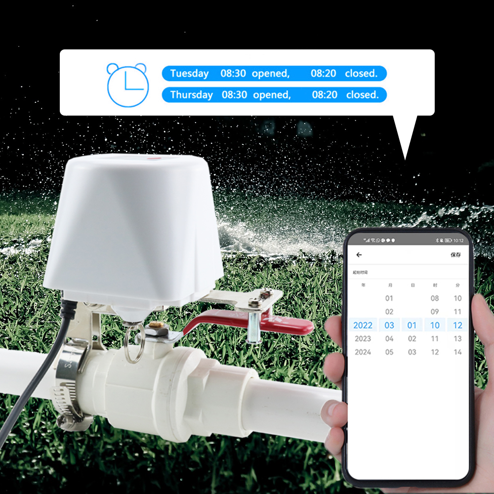 WiFi Water Valve Gas Shutoff   - Smart Garden Instructions ulasan dan harga