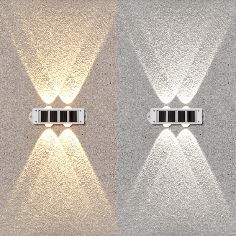Pop 4Pcs Solar Wall Lights Wit - Smart Garden Fence & Balcony Hanging Planter ulasan dan harga