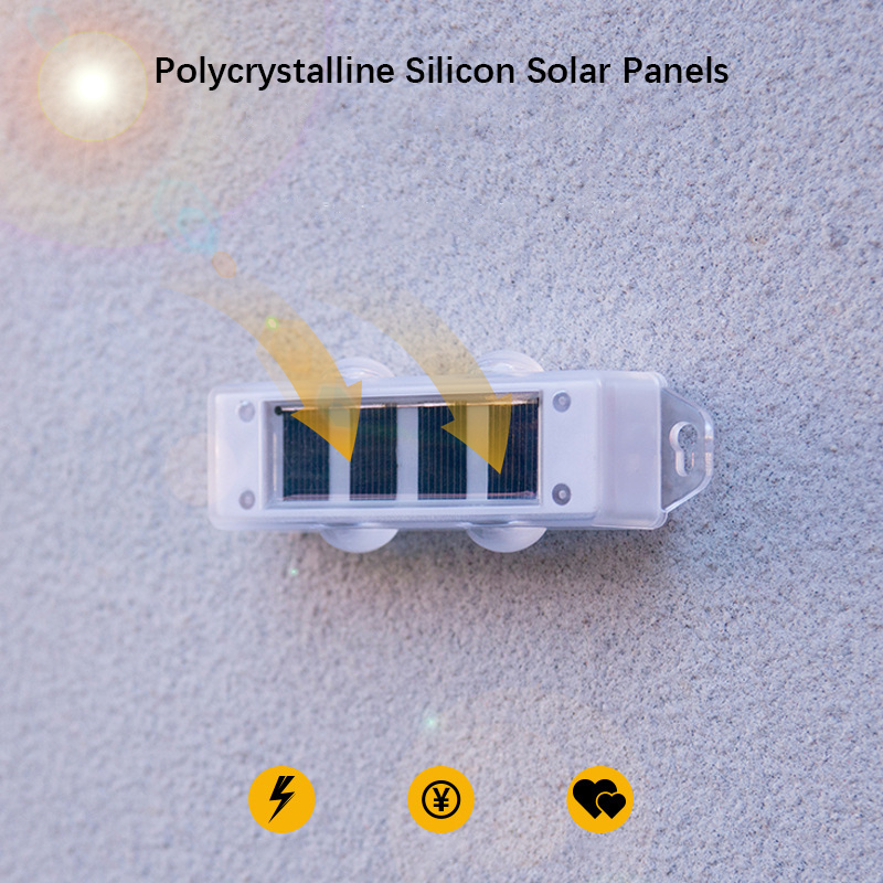 Pop 4Pcs Solar Wall Lights Wit - Smart Garden Fence & Balcony Hanging Planter ulasan dan harga