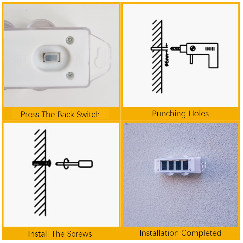Pop 4Pcs Solar Wall Lights Wit - Smart Garden Fence & Balcony Hanging Planter ulasan dan harga